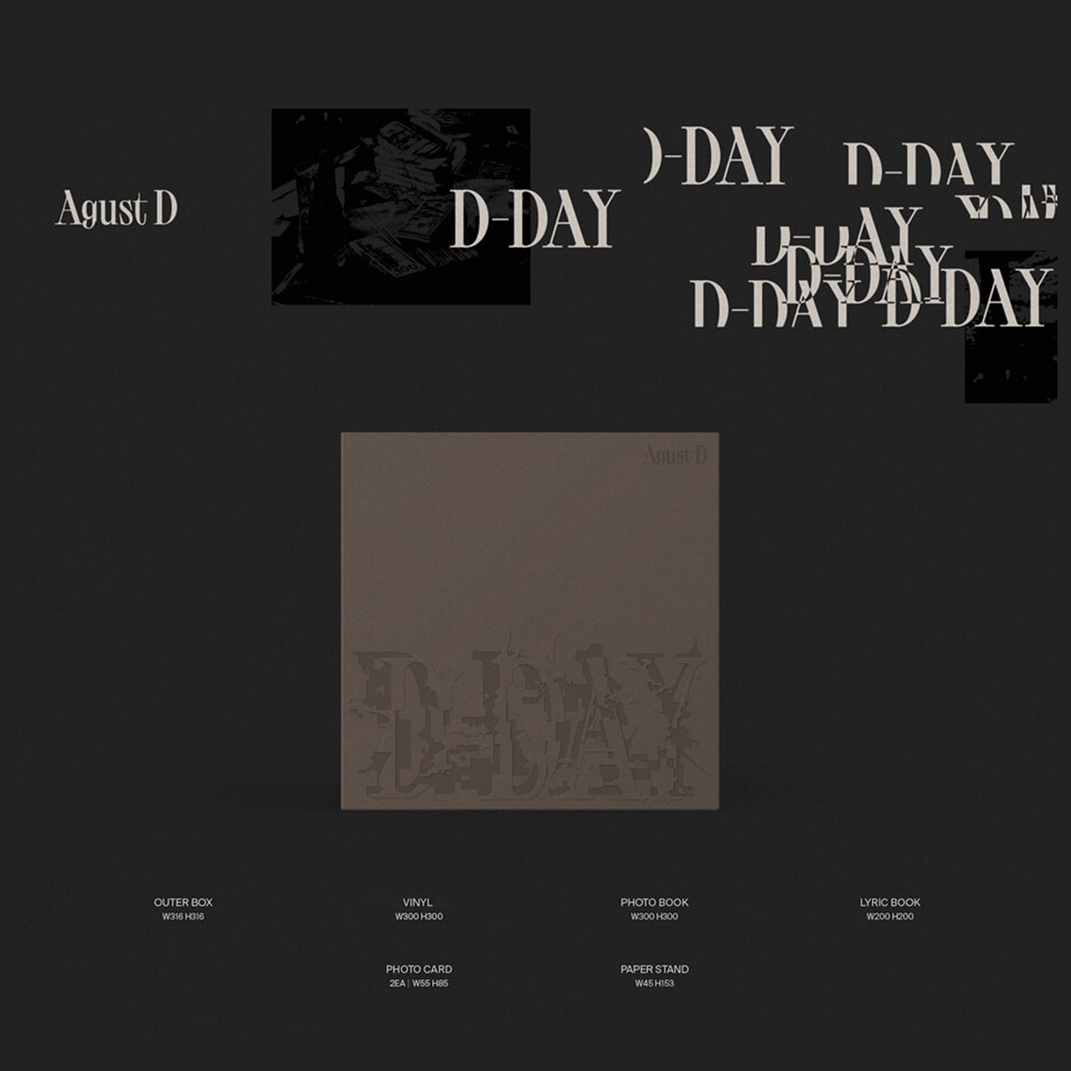 最安価格 (LP [D-DAY] - BTS) of (SUGA D Agust Ver.) Brasil Shopee | その他