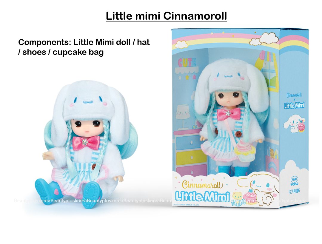 sanrio Doll Little Mimi (mimiworld) Coleção (Kuromi/Mymelody