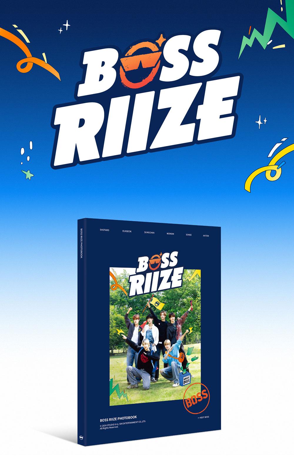 RIIZE - BOSS RIIZE POP-UP EXHIBITION PHOTOBOOK | Shopee Brasil