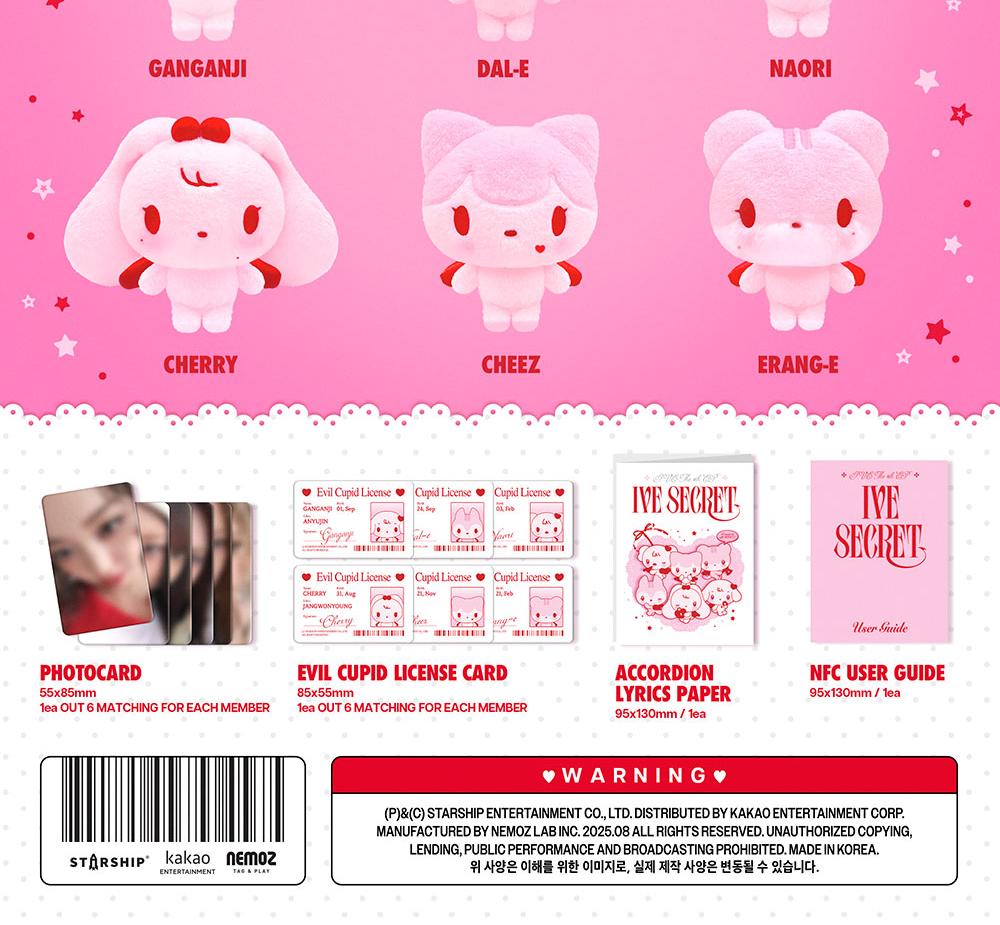EVIL CUPID ver. LIMITED PLATFORM) IVE [IVE SECRET] 4th EP