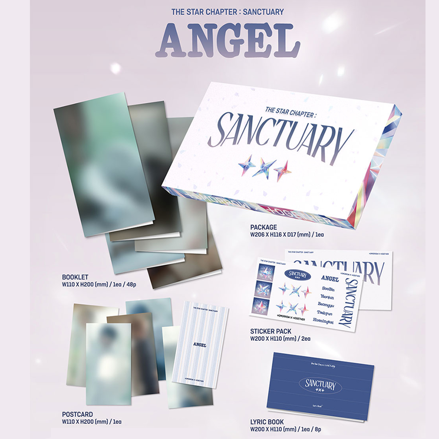 TXT - 7th Mini Album [THE STAR CHAPTER : SANCTUARY] (ANGEL Ver