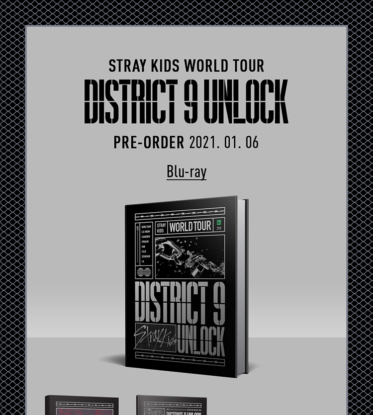 BLU-RAY) STRAY KIDS - WORLD TOUR 'DISTRICT 9 : UNLOCK' IN