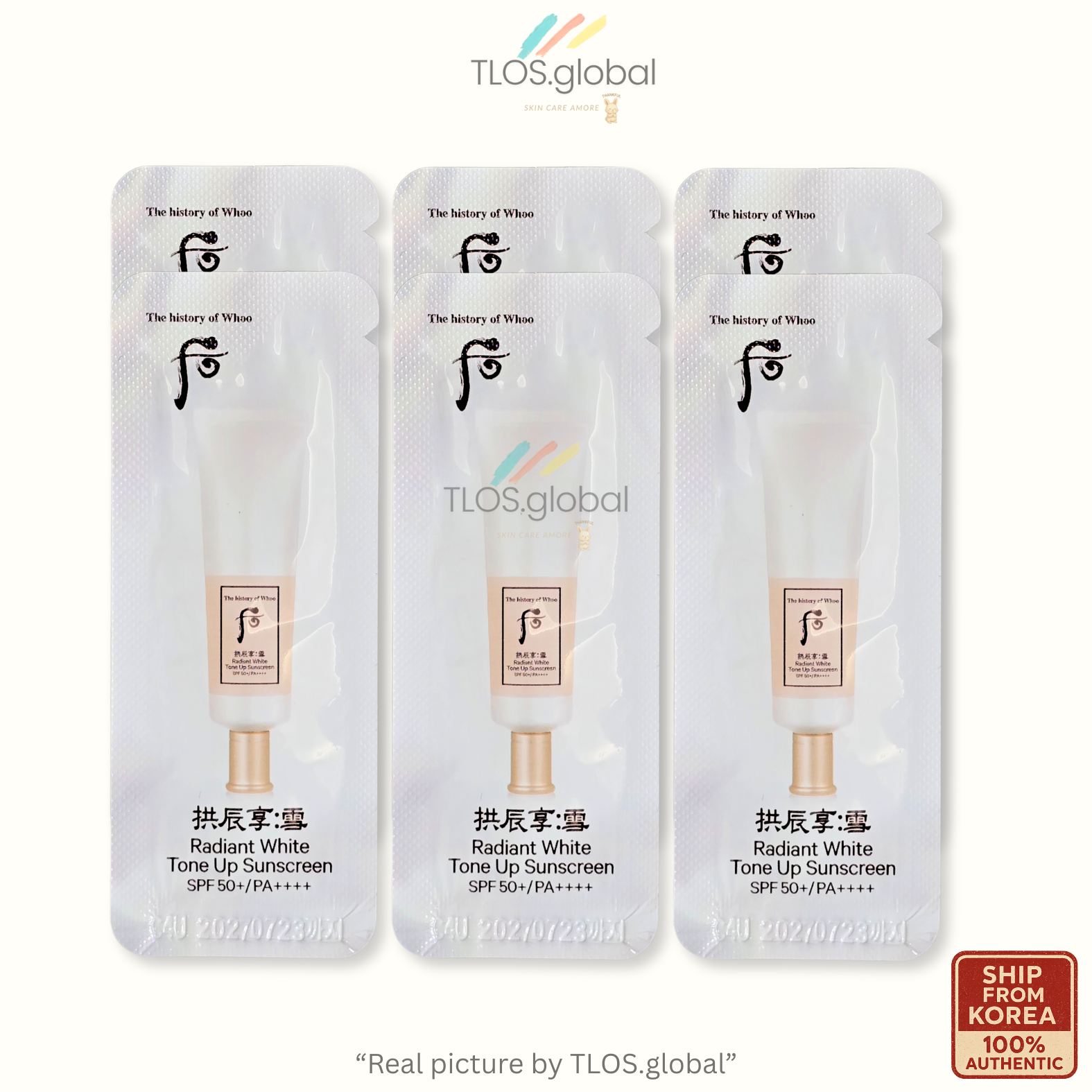 Buy THE WHOO - Gongjinhyang Seol Radiant White Intensive 2pcs Set In - Foto 3