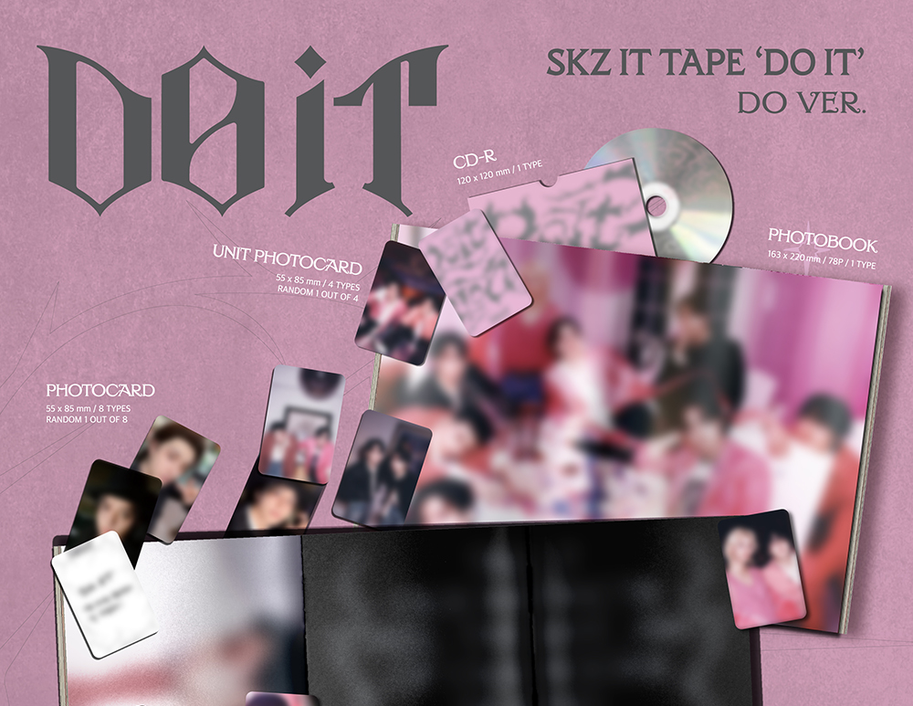 POB] (DO ver.) Stray Kids - SKZ IT TAPE [DO IT] Special Album