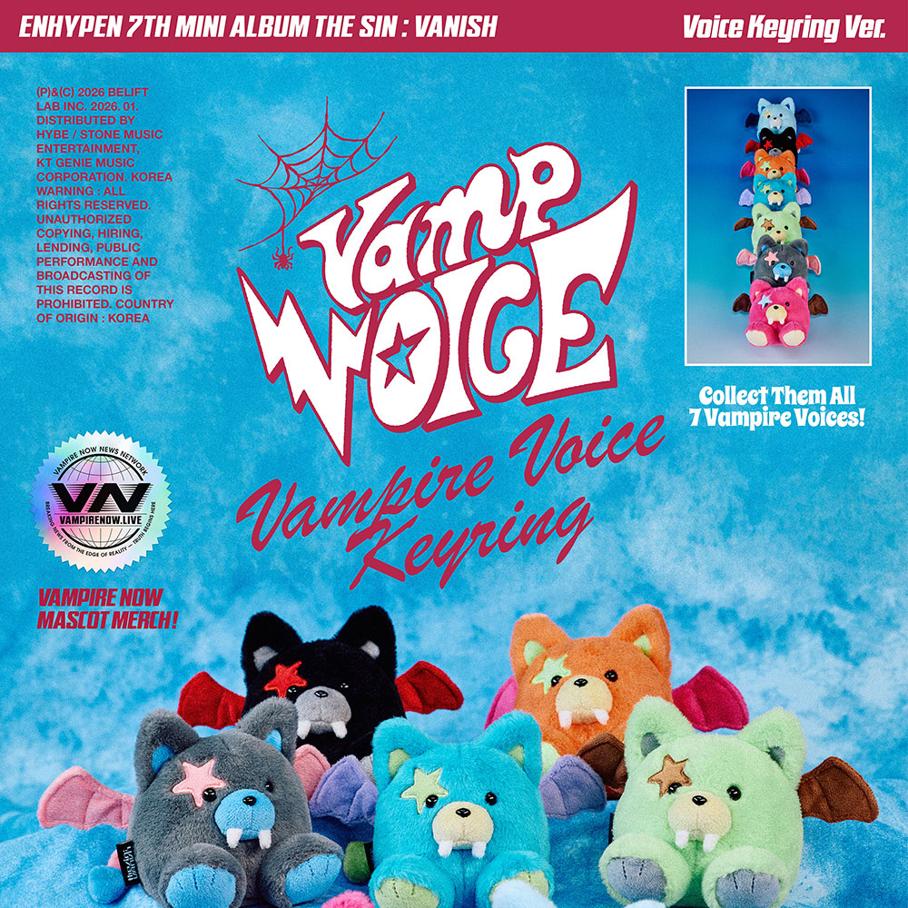 Voice Keyring Ver.) ENHYPEN [THE SIN : VANISH] 7th Mini Album