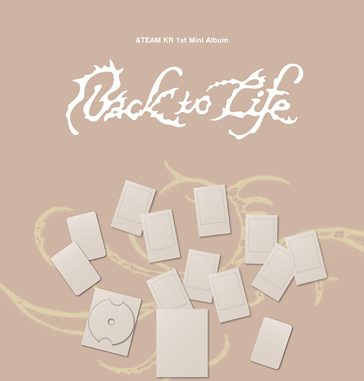Mini CD-R ver.) &TEAM [Back to Life] Photocard Box KR 1st Mini
