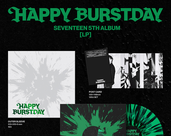 LP Vinyl) SEVENTEEN [HAPPY BURSTDAY] 5th Album (31st Oct.2025