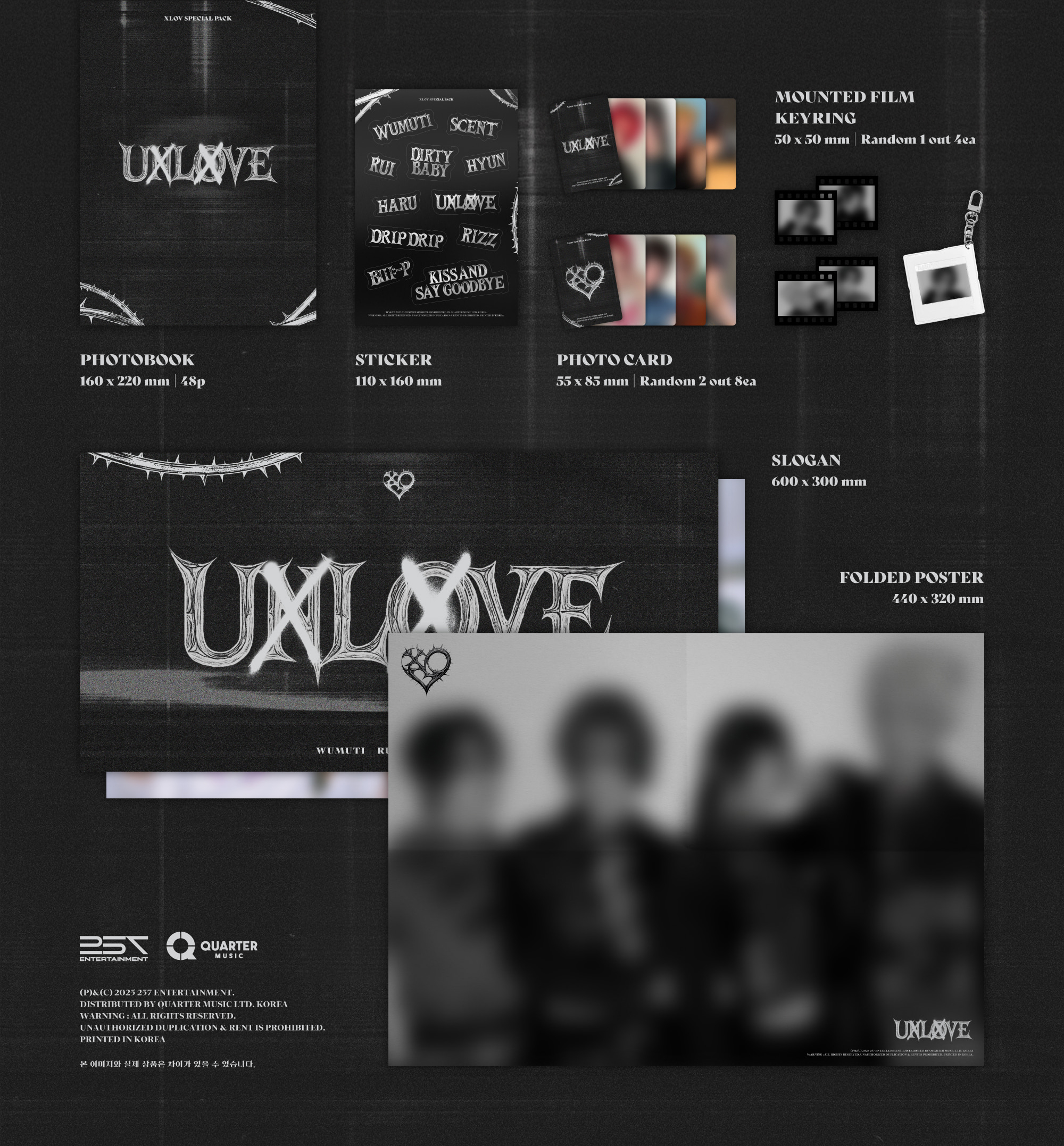 Special Pack) XLOV [UXLXVE] 1st Mini Album (14th Nov.2025