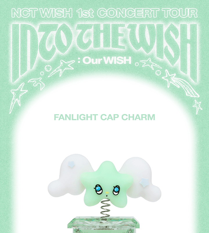 WICHU FANLIGHT CAP CHARM) NCT WISH [INTO THE WISH : Our WISH] MD