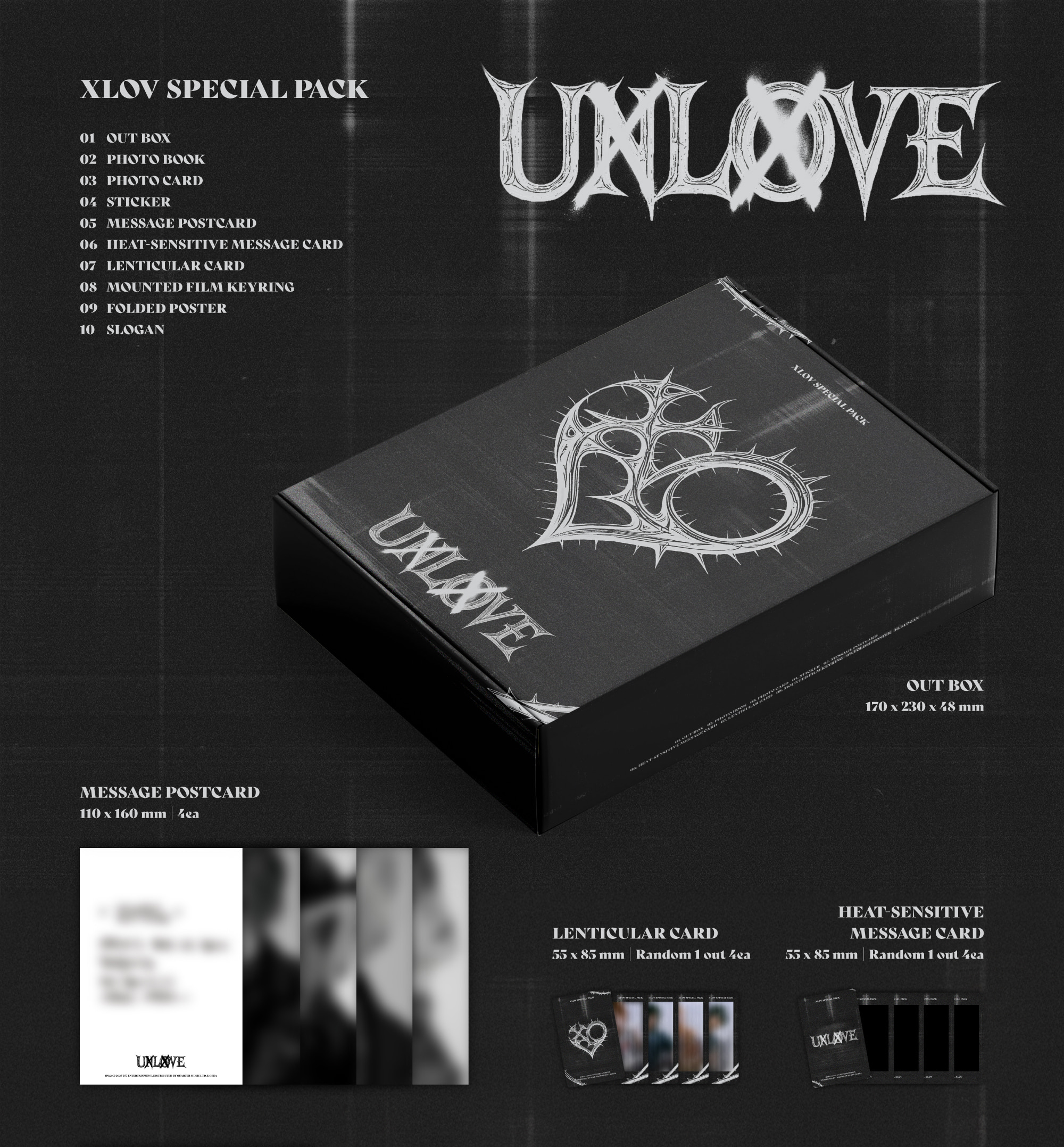Special Pack) XLOV [UXLXVE] 1st Mini Album (14th Nov.2025