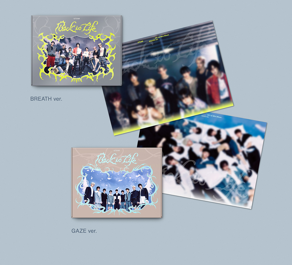 POB] (BREATH / GAZE ver.) &TEAM [Back to Life] KR 1st Mini Album