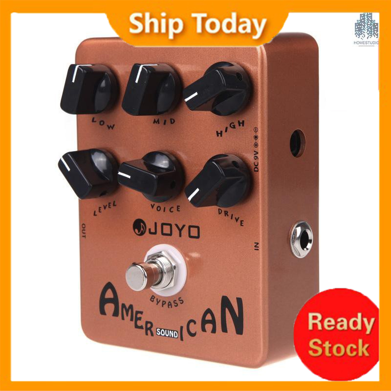 In Stock] JOYO JF-14 American Sound Guitar Amp Simulator Effect Pedal