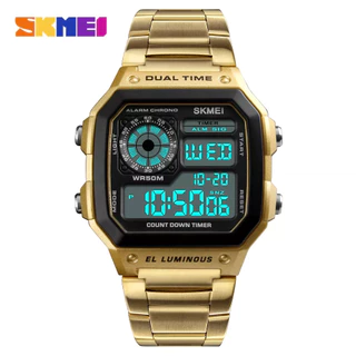 Relógio Digital SKMEI 1335 Relógios Para Homens 2 Tempo Crono Esportivo Masculino De Pulso Moda reloj hombre