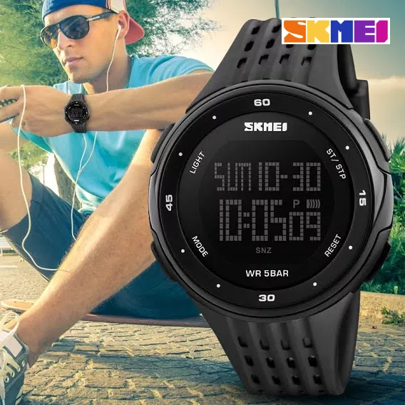 skmei 1219 Relógios Esportivos Outdoor Homens Mulheres Militares LED À Prova D'água Relogio Masculino