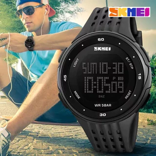 skmei 1219 Relógios Esportivos Outdoor Homens Mulheres Militares LED À Prova D