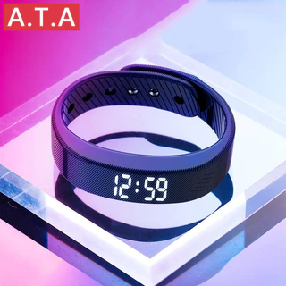 Relógio Smart Esportivo Com Despertador Que Vira Luminoso E Pulseira De Estudante A pulseira inteligente