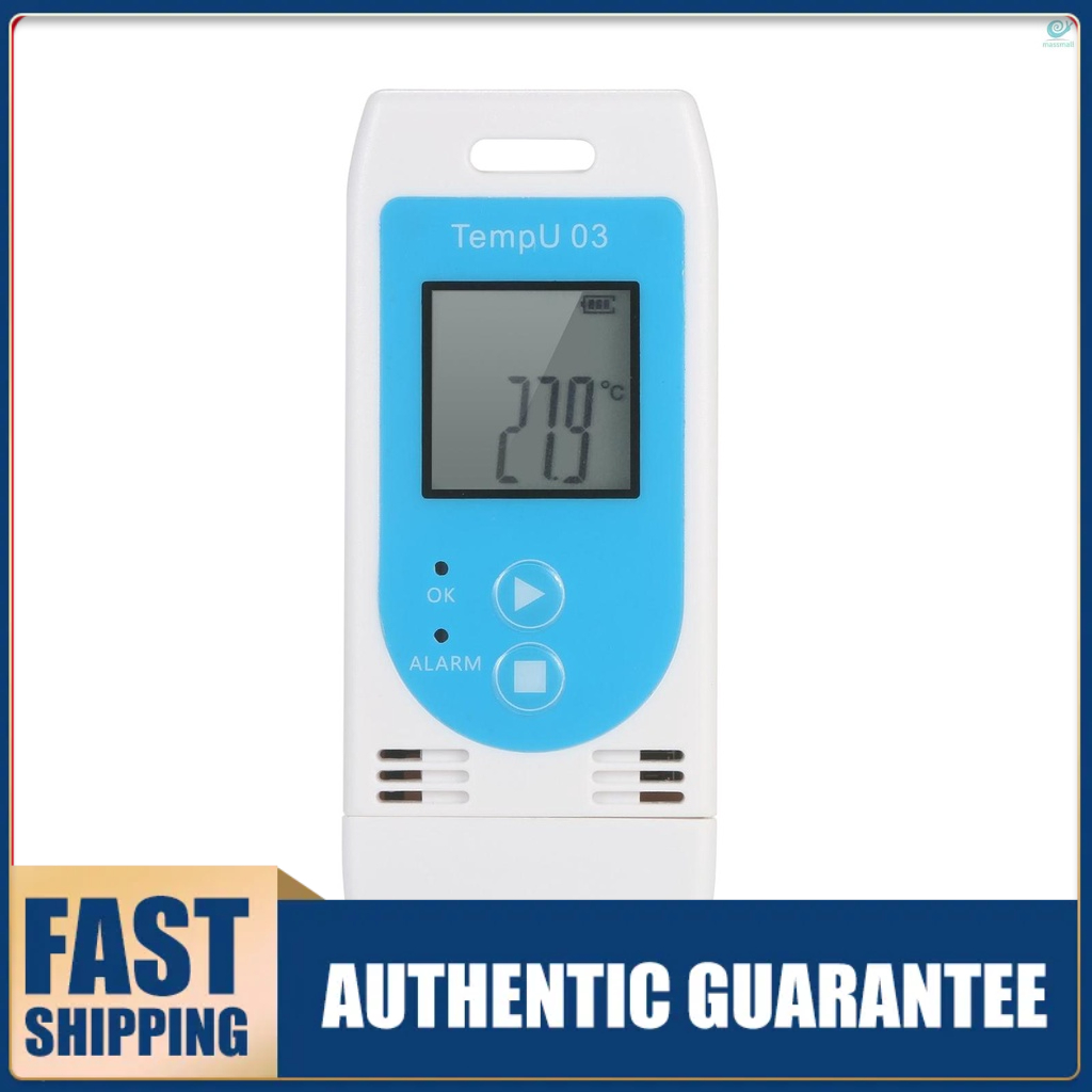 USB Temperature Humidity Data Logger Reusable RH TEMP Datalogger ...