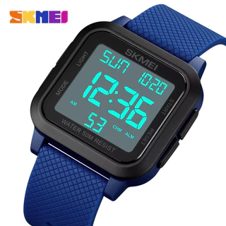 Relógio Crono Masculino skmei 1894 Alarme 5Bar À Prova D'água Relógios Militares LED Display Choque Digital reloj hombre