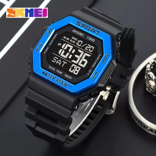 Skmei 1988 Fashion Trend Outdoor Relógio Eletrônico Personalidade Masculina Multifuncional À Prova D'água Masculino