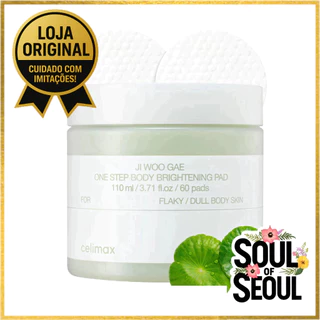 celimax Ji Woo Gae Almofada Iluminadora Corporal Em Uma Etapa (110ml , 60 Almofadas)