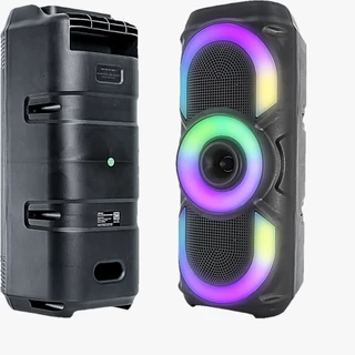 Caixa De Som Bluetooth Portátil RGB Potente TWS USB Estéreo 30/50W Para Praia, Festa ou Viagem-Xtrad
