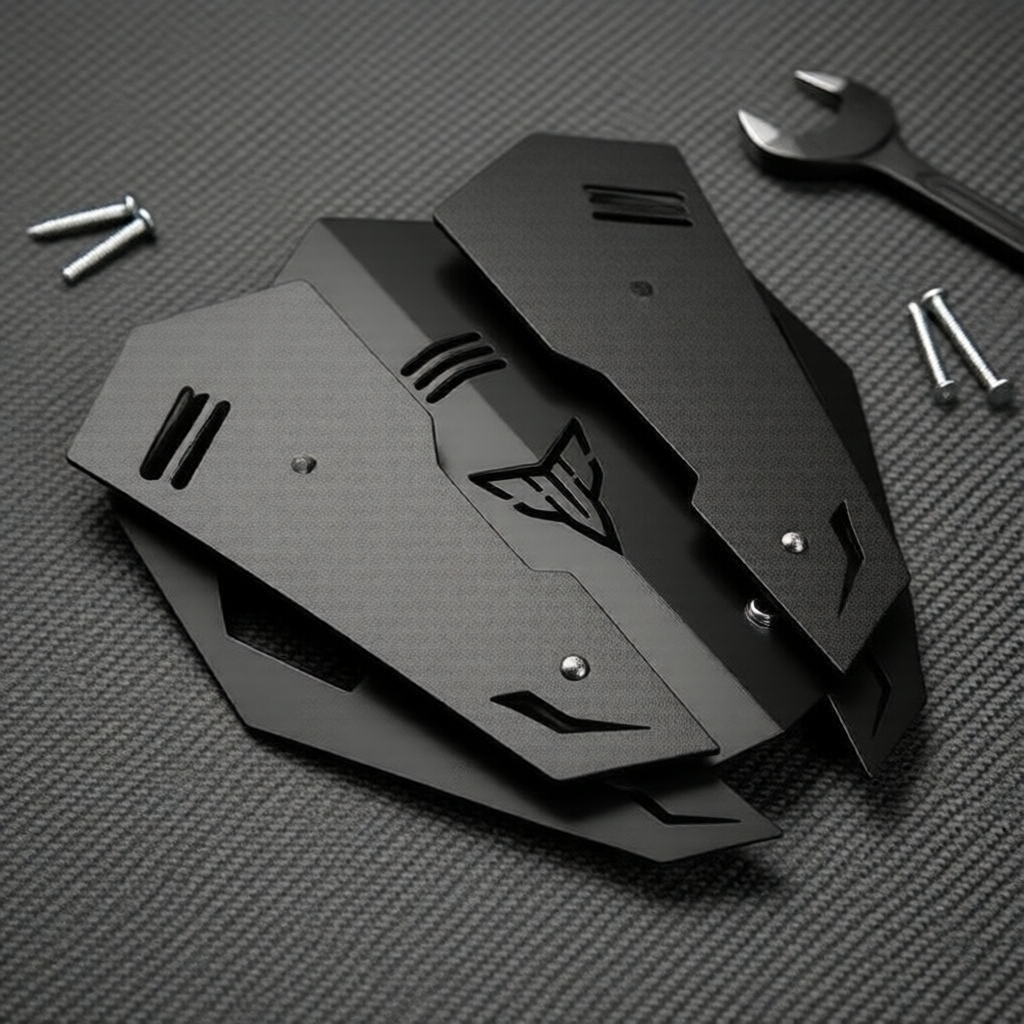 Kit Defletor de Alumínio para Pára-brisa para YAMAHA MT-03 25 MT03 MT25 ...