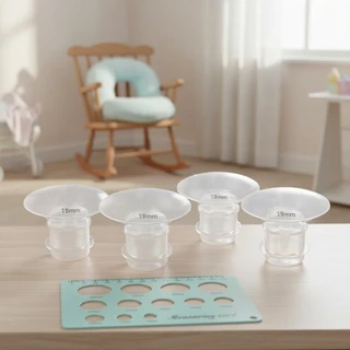 Flange Inserts 15mm 17mm 19mm 21mm para bombas de leite TSRETE Medela Momcozy S9 S9Pro S12 S12Pro em Oferta na Shopee