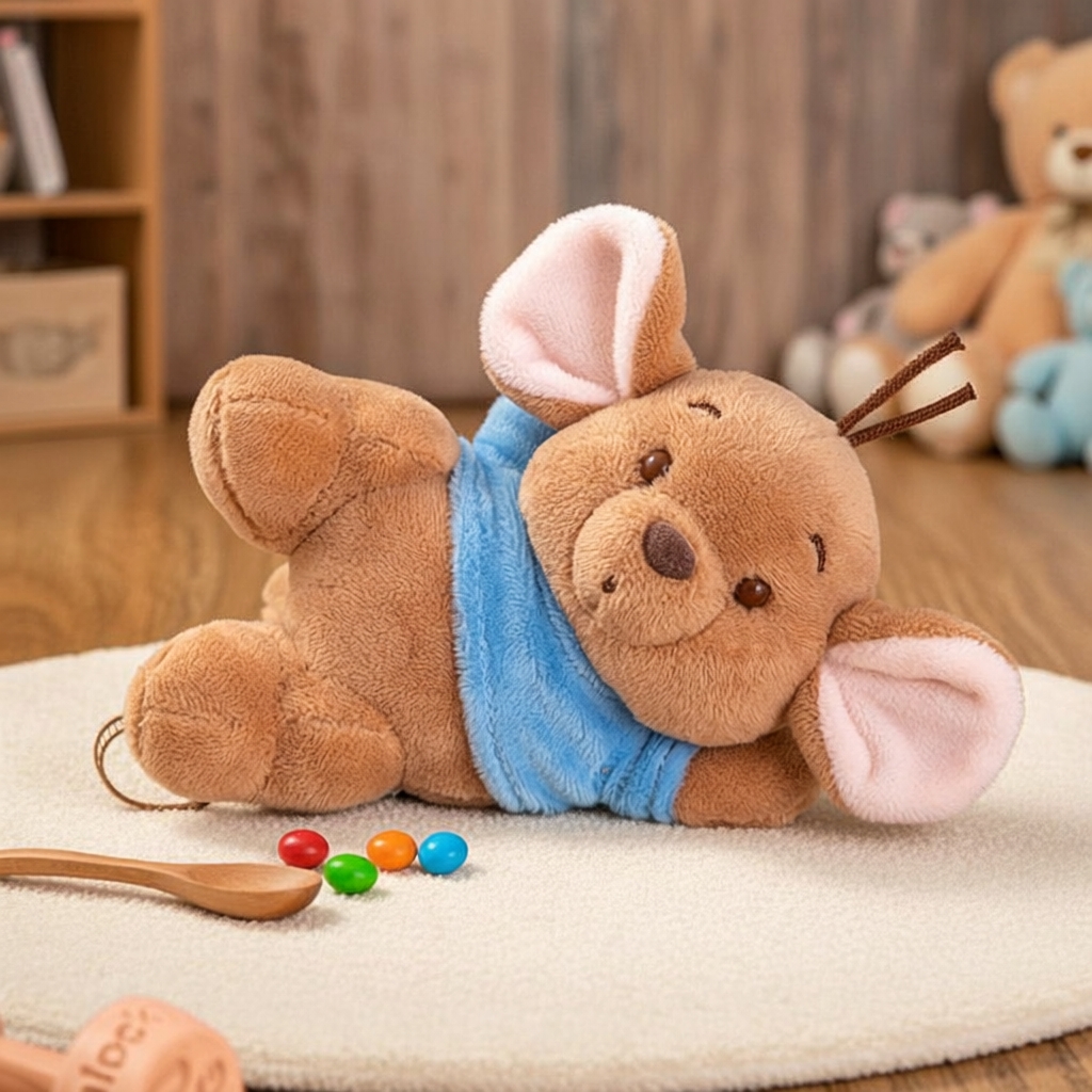 Disney Ursinho Pooh e Roo Caixa Misteriosa de Pelúcia Amigos para ...