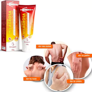 Kit c/ 3 Pomada Massageadora Milagrosa Bio Instinto – 150g