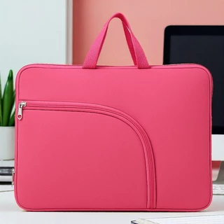 Capa Maleta Notebook Macbook 15,6' / 13 / 14 / 17 Polegadas Rígida Anti-Impacto Bolso Externo C/Alça