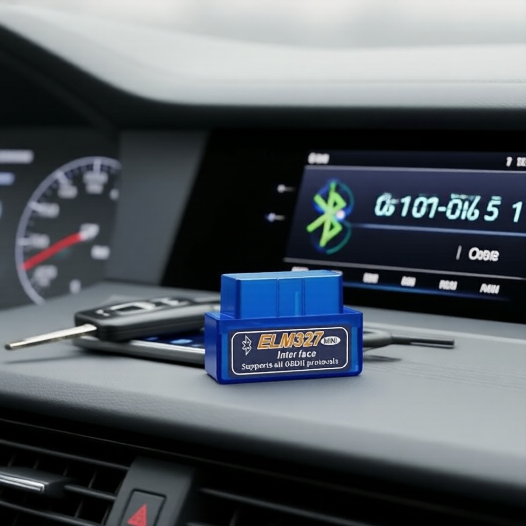 Mini Scanner OBD2 ELM327 V1.5 Bluetooth 5.1 para Carro, iOS, Android e ...