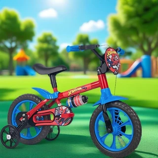 Bicicleta Infantil Aro 12 +3 Anos Bicicletinha Menino Nathor Bicicleta Criança Roda Treinamento