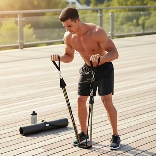 Faixas Elásticas para Yoga e Pilates