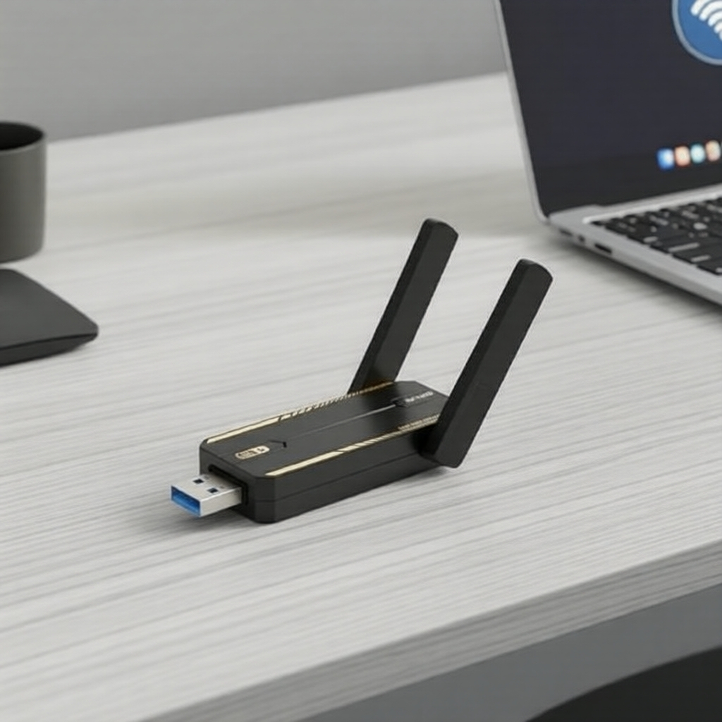 Adaptador USB 3.0 AX1800 WiFi 6, receptor sem fio de banda dupla 2,4/5 ...