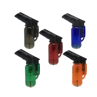 Mini Maçarico Portátil Recarregável Com Regulagem Culinário Acendedor Automático（8cm x 5cm x 3cm）