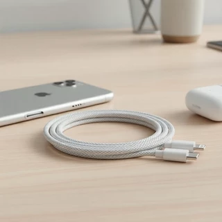Cabo USB-C para Lightning de 1 metro 2.4A 20W PD para carregamento rápido do iPhone 17/16/15/14/11, iPad em Oferta na Shopee
