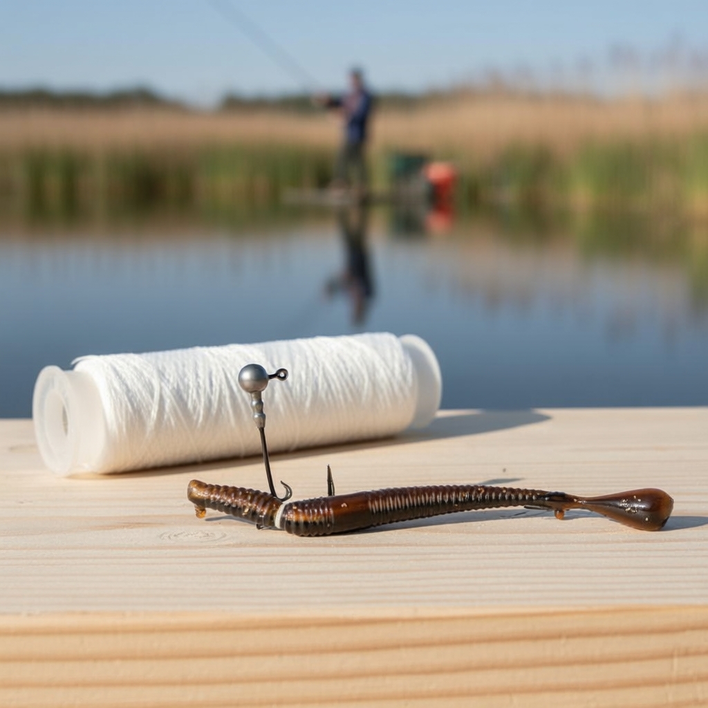 Pronto Per La Pesca In Mare? Kit Professionale Con Elastico, Forbici E Clip Cintura - 4x250m