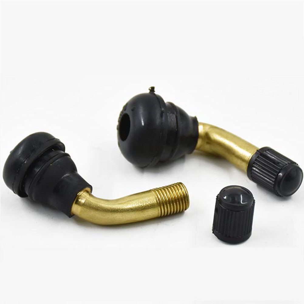 PaoWin Lot De 2 Tiges De Valve PVR50 Coudées à 90 Degrés, Tige En