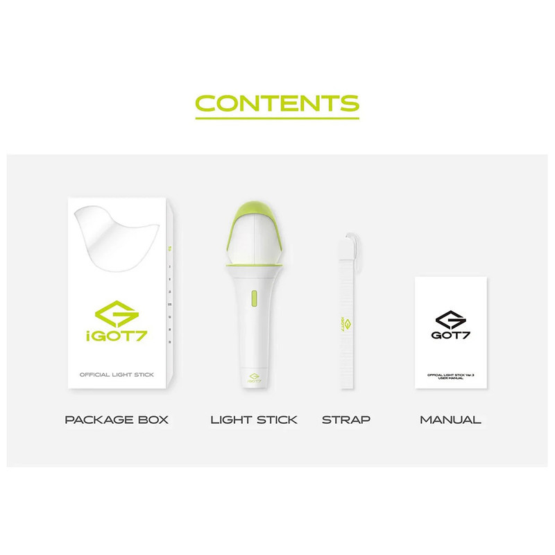 GOT7 LightStick Oficial Ver 3 AhgaBong | Shopee Brasil