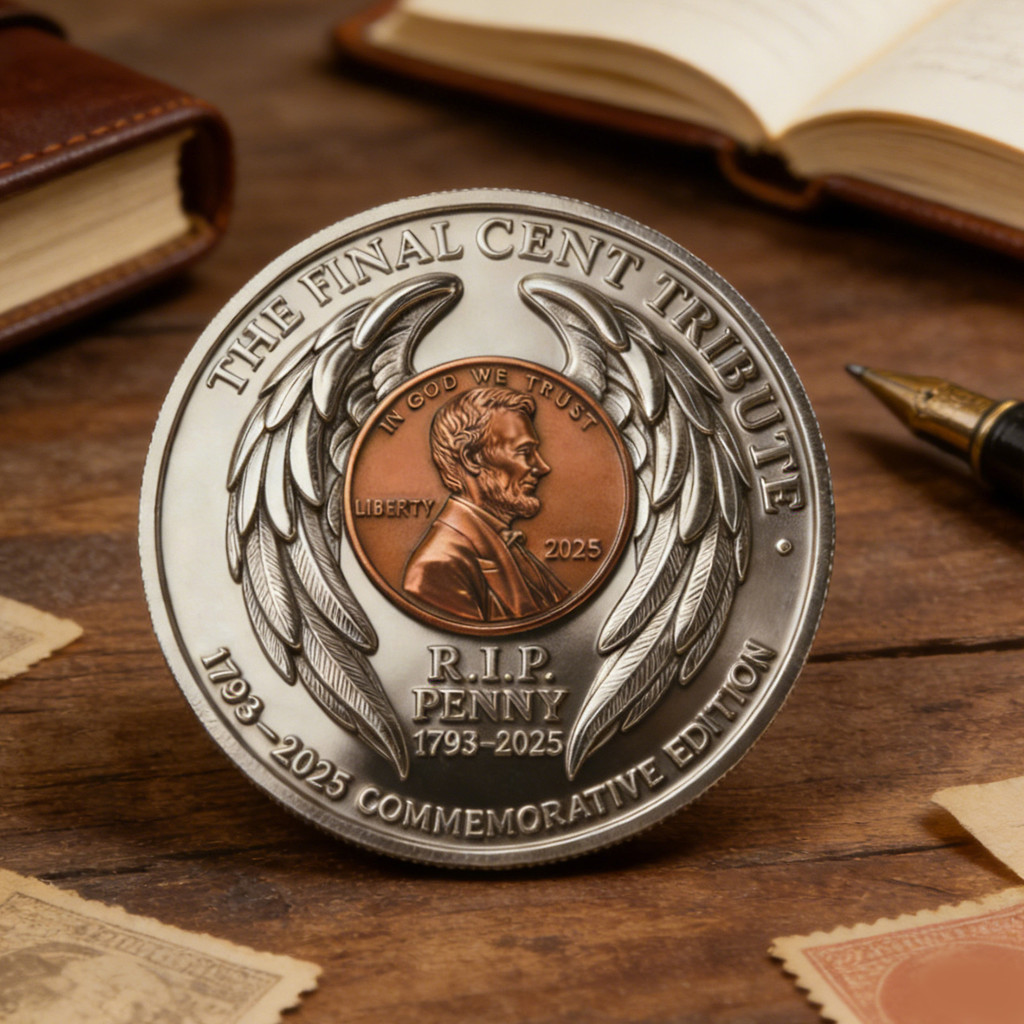 Linencotton 1/2/3/4/5Pcs Tributo Final Cent Rip Penny Souvenir ...