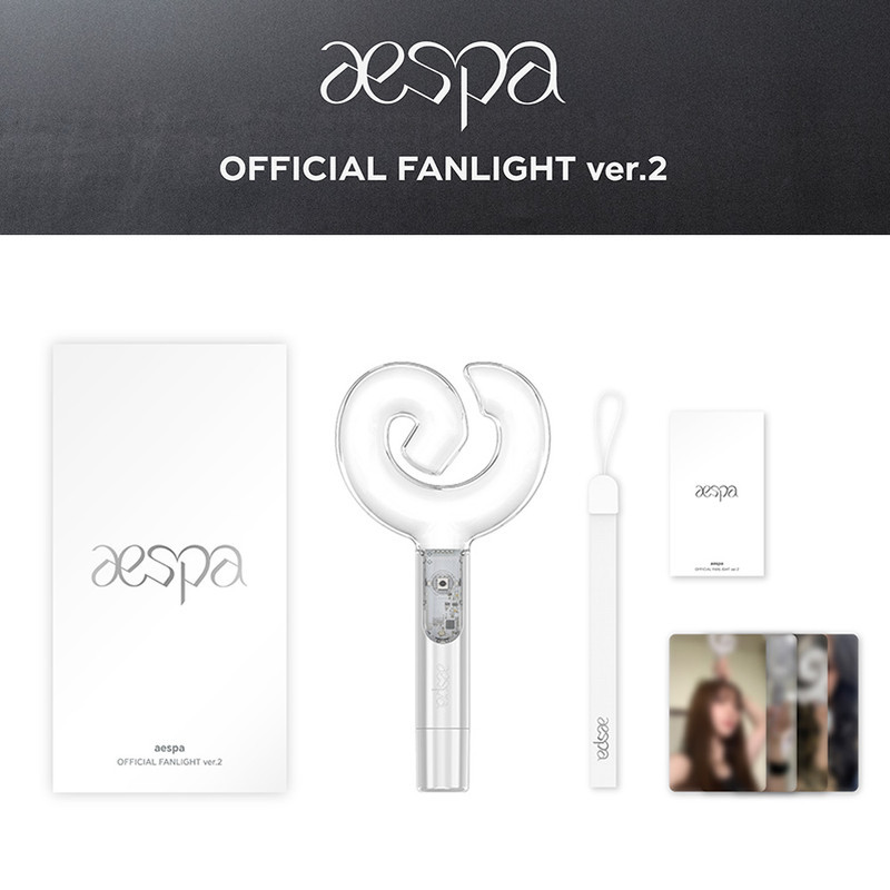 aespa ペンライト ver.2 AESPA Official Light Stick VER 2 AESPA FANLIGHT VER.2 | Shopee Brasil