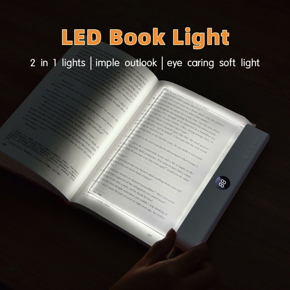 [AYAY] Luz De Livro LED Inteligente : Recarregável , 3 Cores , Proteção ...