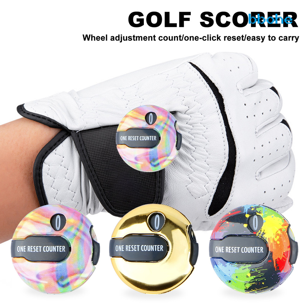 BBO Contador De Cursos De Golfe Portátil Mini Reinicialização Rápida ...