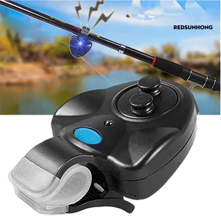 [REDS] Luz LED Eletrônica Com Clipe Para Vara De Pesca Noturna , Mordida De Peixe , Ferramenta De Alerta De Alarme Sonor em Oferta na Shopee