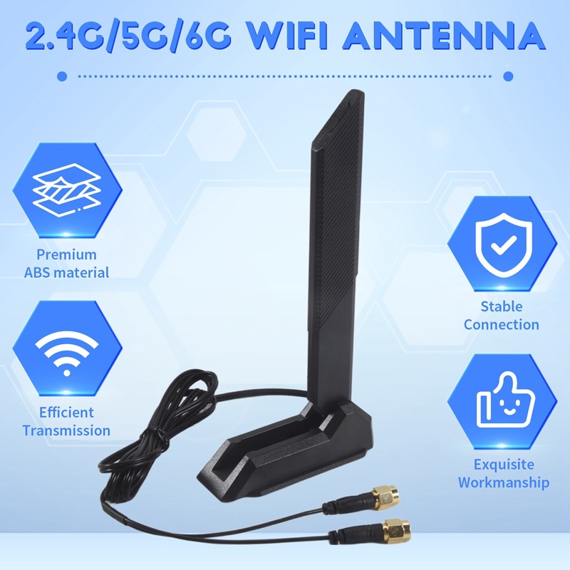 WiFi 7 Antenna For ASUS X870 Motherboards Router Wifi XLQJVPO WiFi 7