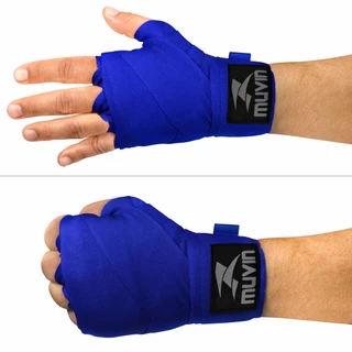 Kit 3 Bandagem Elástica Muvin 3 metros - Alça Polegar Proteção Mãos e Punhos - Luta - Boxe Muay Thai MMA Artes Marciais