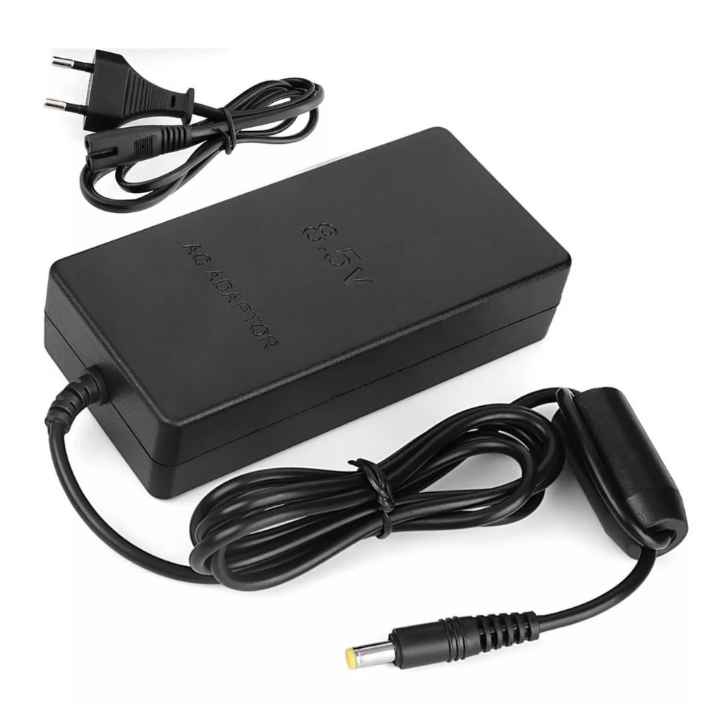 Fonte Para Ps2 Energia Alimentação Carregador Bivolt Compatível