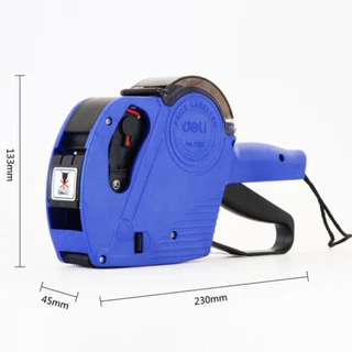 Etiquetadora Manual Rotuladora de Preço 8 Dígitos + Etiquetas + Refil de Tinta PM5500