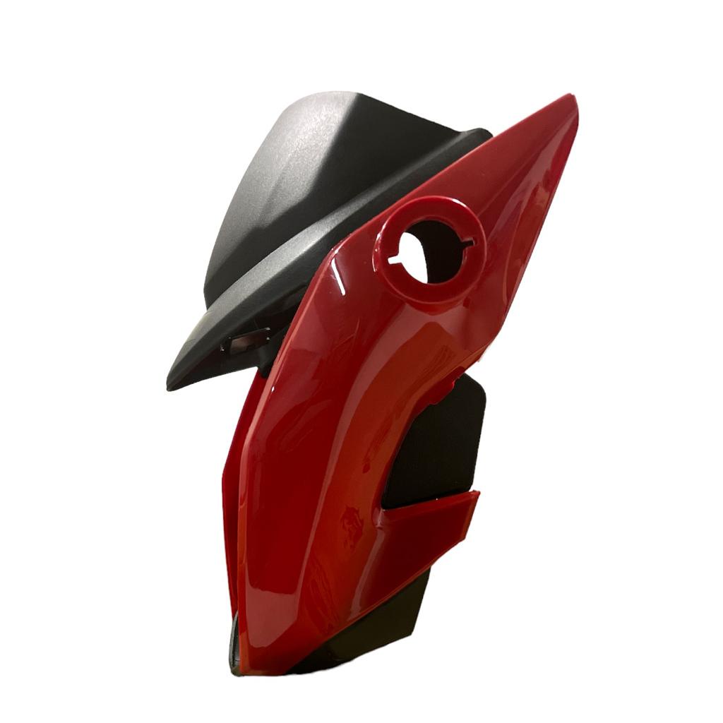 Carenagem Mascara Farol + Par Bananinhas Lateral Fan 125 150 160 2014 A 2021 Start 150 160 2014 A 2021 TITAN 150 2014 2015 VERMELHO