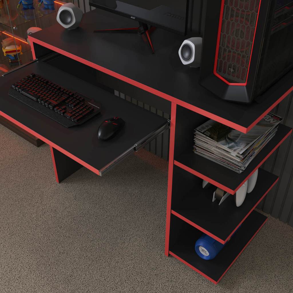 Mesa Escrivaninha Para Computador Escritório Pc gamer- Várias Cores.